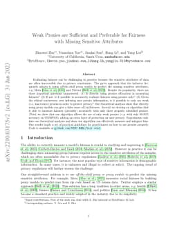 Weak Proxies are Sufficient and Preferable for Fairness with Missing
  Sensitive Attributes