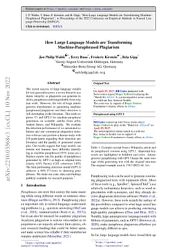 How Large Language Models are Transforming Machine-Paraphrased
  Plagiarism