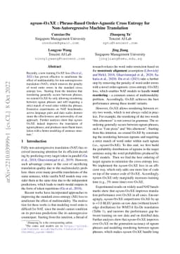 ngram-OAXE: Phrase-Based Order-Agnostic Cross Entropy for
  Non-Autoregressive Machine Translation
