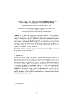 Current injection and voltage insertion attacks against the VMG-KLJN
  secure key exchanger