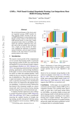 GMP*: Well-Tuned Gradual Magnitude Pruning Can Outperform Most
  BERT-Pruning Methods