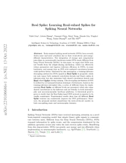 Real Spike: Learning Real-valued Spikes for Spiking Neural Networks
