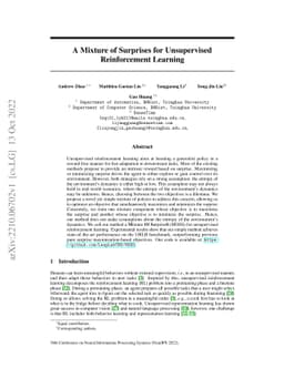 A Mixture of Surprises for Unsupervised Reinforcement Learning