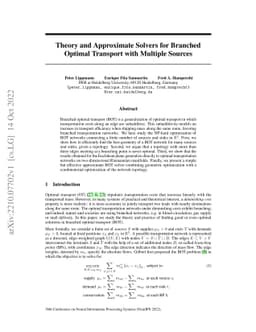 Theory and Approximate Solvers for Branched Optimal Transport with
  Multiple Sources