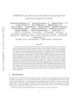 LAION-5B: An open large-scale dataset for training next generation
  image-text models