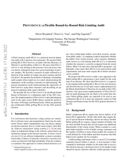 PROVIDENCE: a Flexible Round-by-Round Risk-Limiting Audit
