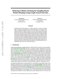 Reducing Collision Checking for Sampling-Based Motion Planning Using
  Graph Neural Networks