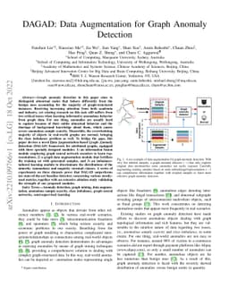 DAGAD: Data Augmentation for Graph Anomaly Detection