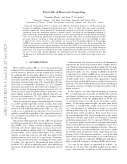 Catch-22s of reservoir computing
