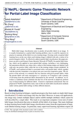 G2NetPL: Generic Game-Theoretic Network for Partial-Label Image
  Classification