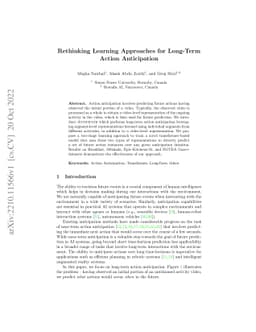 Rethinking Learning Approaches for Long-Term Action Anticipation