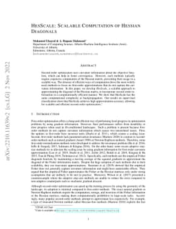 HesScale: Scalable Computation of Hessian Diagonals