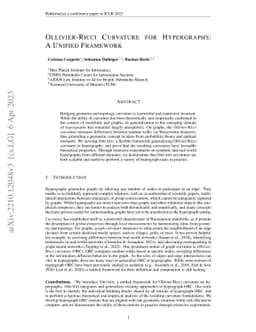 Ollivier-Ricci Curvature for Hypergraphs: A Unified Framework