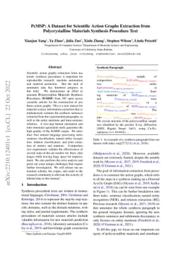 PcMSP: A Dataset for Scientific Action Graphs Extraction from
  Polycrystalline Materials Synthesis Procedure Text