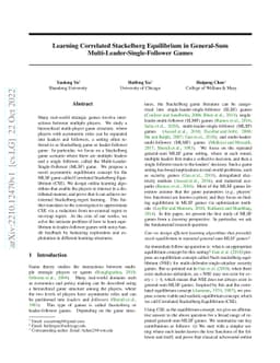 Learning Correlated Stackelberg Equilibrium in General-Sum
  Multi-Leader-Single-Follower Games