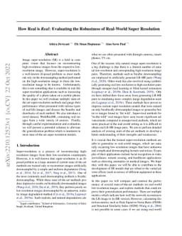How Real is Real: Evaluating the Robustness of Real-World Super
  Resolution