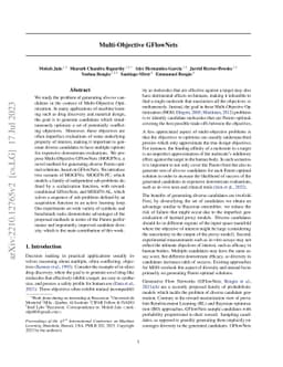 Multi-Objective GFlowNets