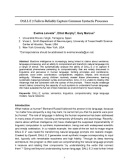 DALL-E 2 Fails to Reliably Capture Common Syntactic Processes