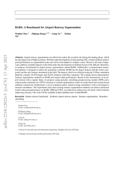 BARS: A Benchmark for Airport Runway Segmentation