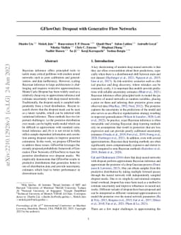 GFlowOut: Dropout with Generative Flow Networks