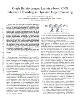 Graph Reinforcement Learning-based CNN Inference Offloading in Dynamic
  Edge Computing