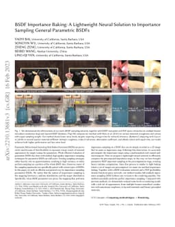 BSDF Importance Baking: A Lightweight Neural Solution to Importance
  Sampling General Parametric BSDFs