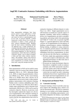 AugCSE: Contrastive Sentence Embedding with Diverse Augmentations