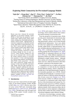 Exploring Mode Connectivity for Pre-trained Language Models