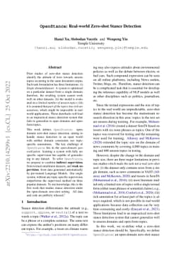OpenStance: Real-world Zero-shot Stance Detection