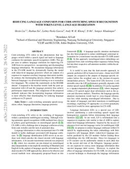 Reducing Language confusion for Code-switching Speech Recognition with
  Token-level Language Diarization