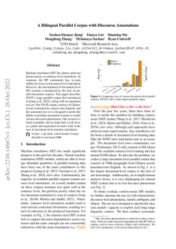 A Bilingual Parallel Corpus with Discourse Annotations