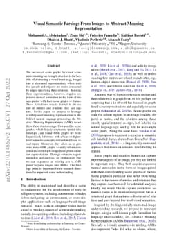 Visual Semantic Parsing: From Images to Abstract Meaning Representation