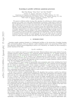 Learning to predict arbitrary quantum processes
