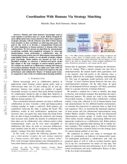 Coordination with Humans via Strategy Matching