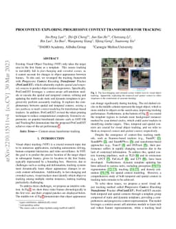 ProContEXT: Exploring Progressive Context Transformer for Tracking