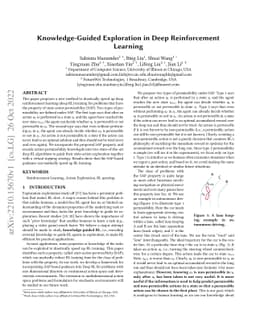 Knowledge-Guided Exploration in Deep Reinforcement Learning