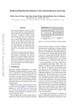 Reinforced Question Rewriting for Conversational Question Answering