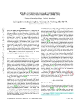 End-to-end Spoken Language Understanding with Tree-constrained Pointer
  Generator