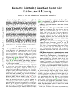 DanZero: Mastering GuanDan Game with Reinforcement Learning
