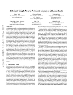 Efficient Graph Neural Network Inference at Large Scale