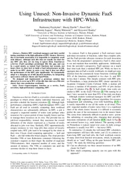 Using Unused: Non-Invasive Dynamic FaaS Infrastructure with HPC-Whisk