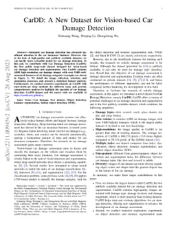 CarDD: A New Dataset for Vision-based Car Damage Detection