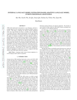 Internal Language Model Estimation based Adaptive Language Model Fusion
  for Domain Adaptation