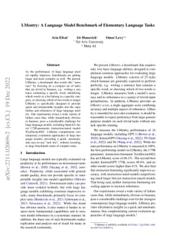 LMentry: A Language Model Benchmark of Elementary Language Tasks