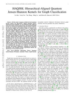HAQJSK: Hierarchical-Aligned Quantum Jensen-Shannon Kernels for Graph
  Classification