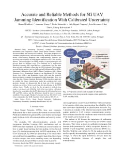 Accurate and Reliable Methods for 5G UAV Jamming Identification With
  Calibrated Uncertainty