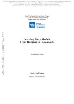 Learning body models: from humans to humanoids