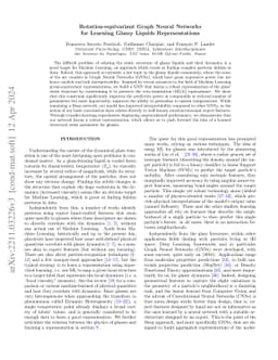 Rotation-equivariant Graph Neural Networks for Learning Glassy Liquids
  Representations