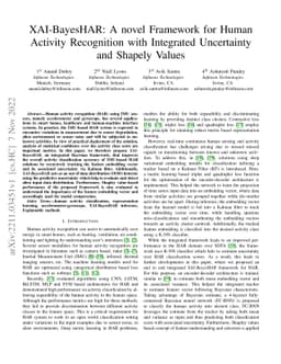 XAI-BayesHAR: A novel Framework for Human Activity Recognition with
  Integrated Uncertainty and Shapely Values
