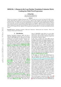 HilMeMe: A Human-in-the-Loop Machine Translation Evaluation Metric
  Looking into Multi-Word Expressions